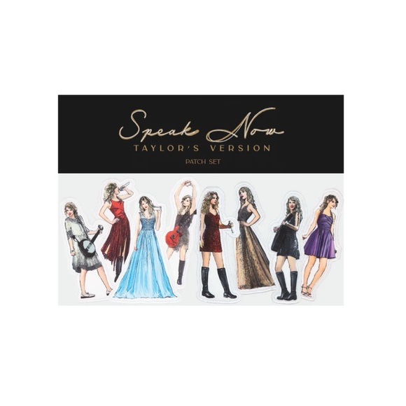 NWT Taylor Swift Speak Now Taylor’s Version Patches